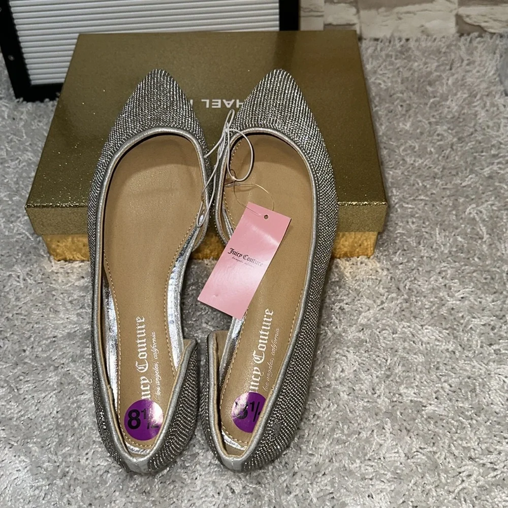 Juicy Couture outsole upper silver